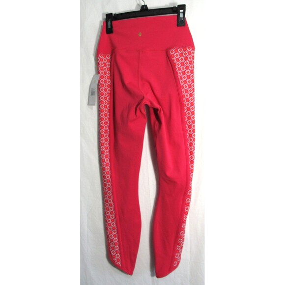 Spiritual Gangster Pink Geometric Jade Dream Tech Eco Jersey Leggings Small NWT - Picture 2 of 7